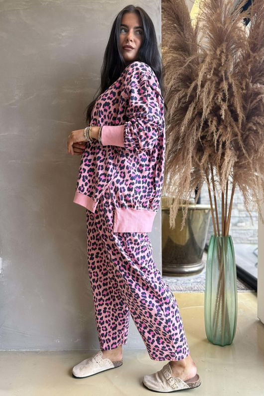 Lagen Zanzibar Chill Sweatshirt Candy & Navy